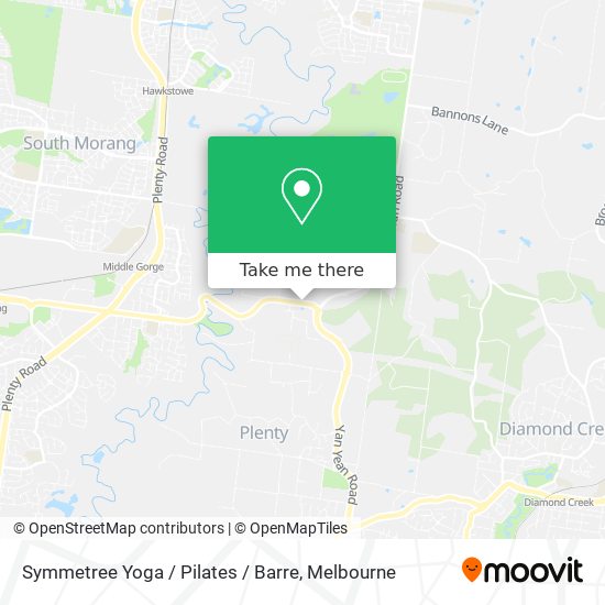 Symmetree Yoga / Pilates / Barre map