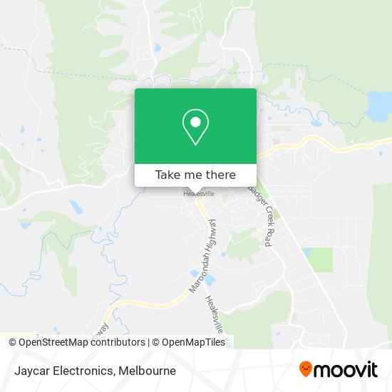 Jaycar Electronics map