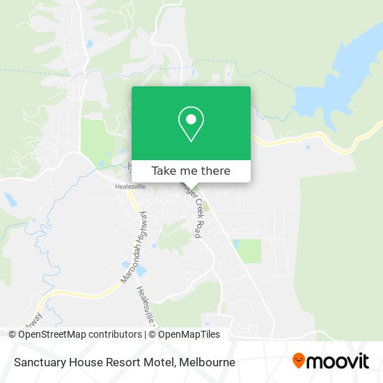 Sanctuary House Resort Motel map