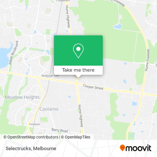 Selectrucks map
