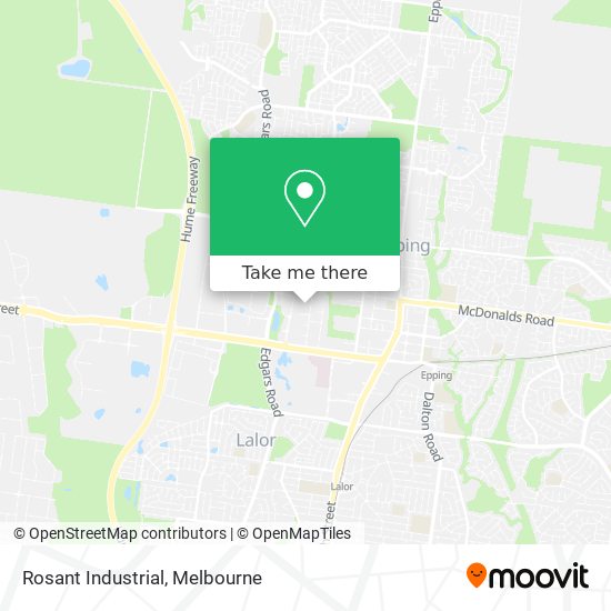 Rosant Industrial map