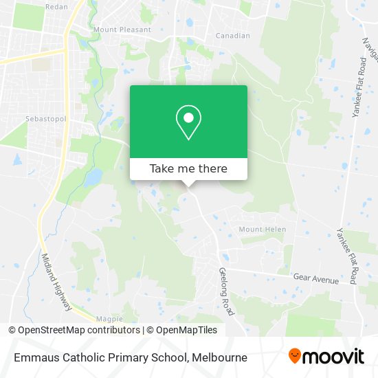 Emmaus Catholic Primary School map