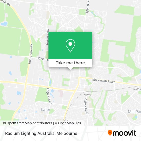 Radium Lighting Australia map