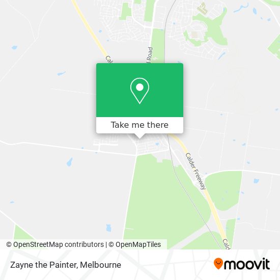 Zayne the Painter map