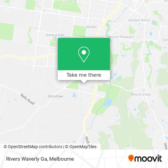 How to get to Rivers Waverly Ga in Sebastopol by Train or Bus?