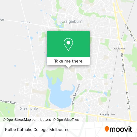 Kolbe Catholic College map