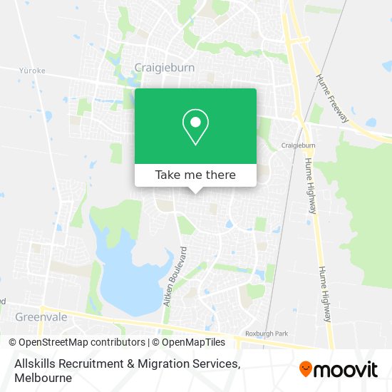 Allskills Recruitment & Migration Services map