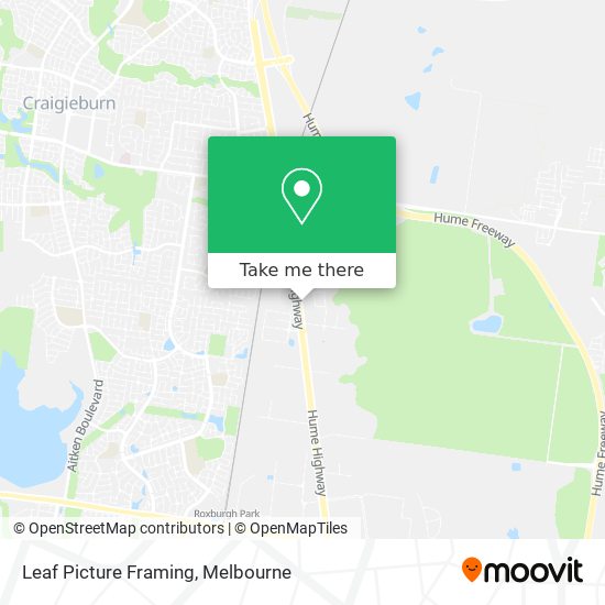 Leaf Picture Framing map