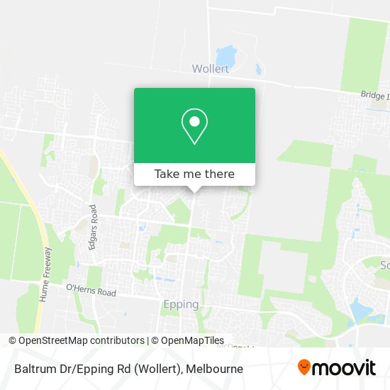 Baltrum Dr/Epping Rd (Wollert) map