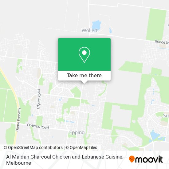 Al Maidah Charcoal Chicken and Lebanese Cuisine map