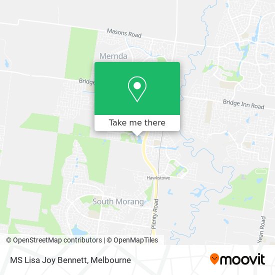 MS Lisa Joy Bennett map