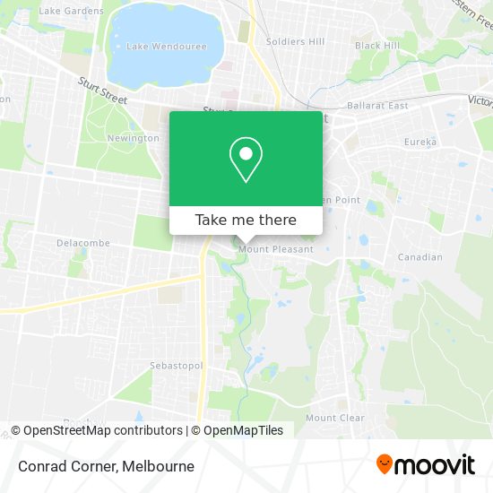 Conrad Corner map