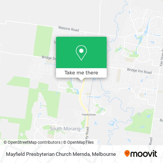 Mayfield Presbyterian Church Mernda map
