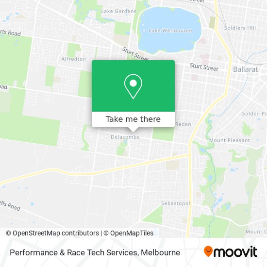 Performance & Race Tech Services map