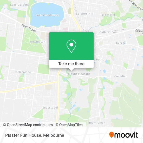 Mapa Plaster Fun House