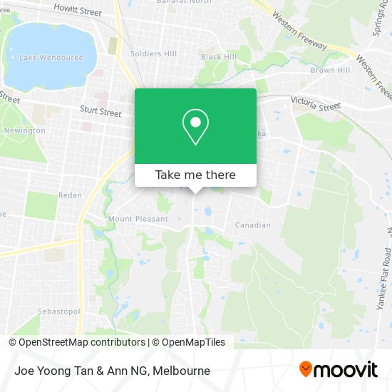 Joe Yoong Tan & Ann NG map