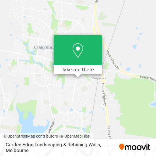 Garden Edge Landscaping & Retaining Walls map