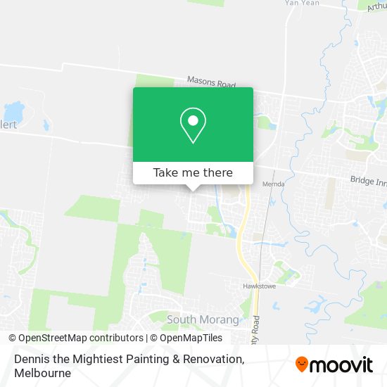 Dennis the Mightiest Painting & Renovation map