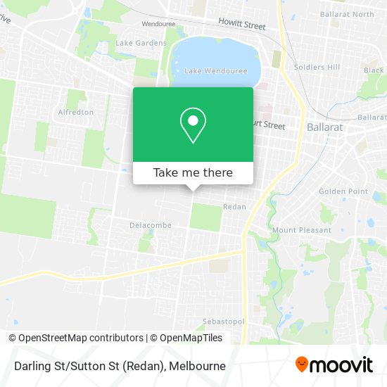 Darling St/Sutton St (Redan) map