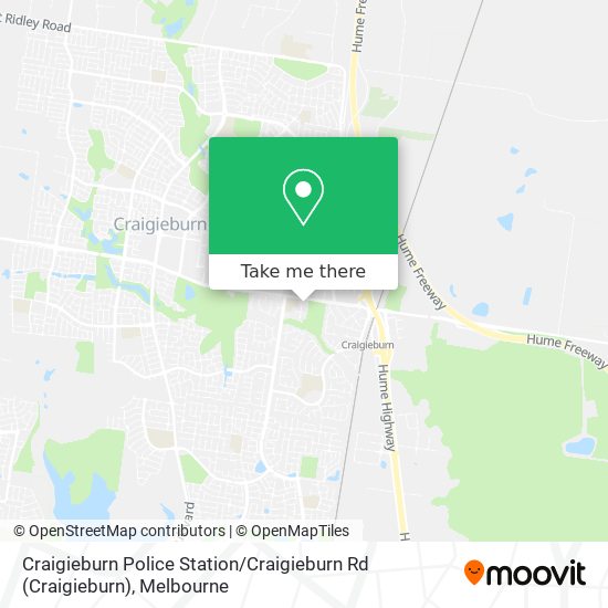 Craigieburn Police Station / Craigieburn Rd map