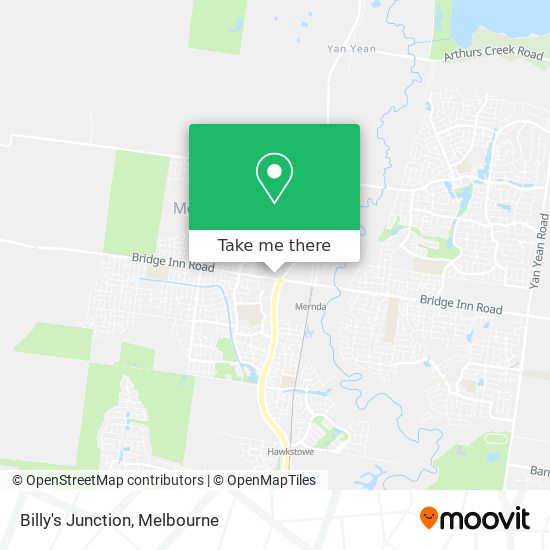 Billy's Junction map