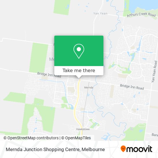 Mernda Junction Shopping Centre map