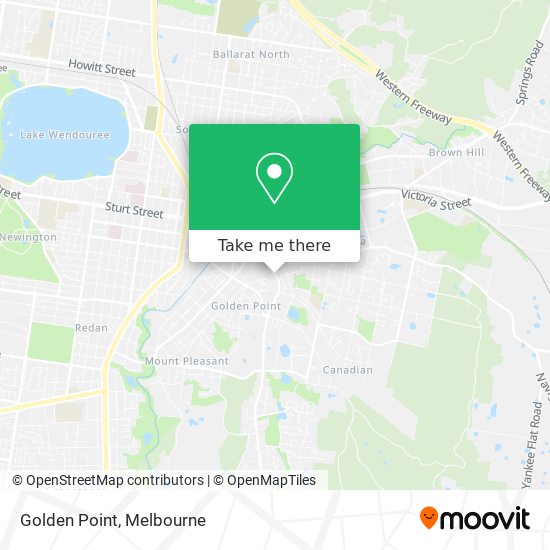 Golden Point map