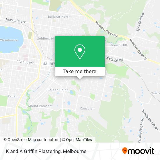 K and A Griffin Plastering map