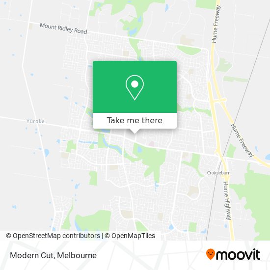 Modern Cut map