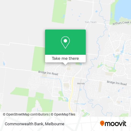 Commonwealth Bank map