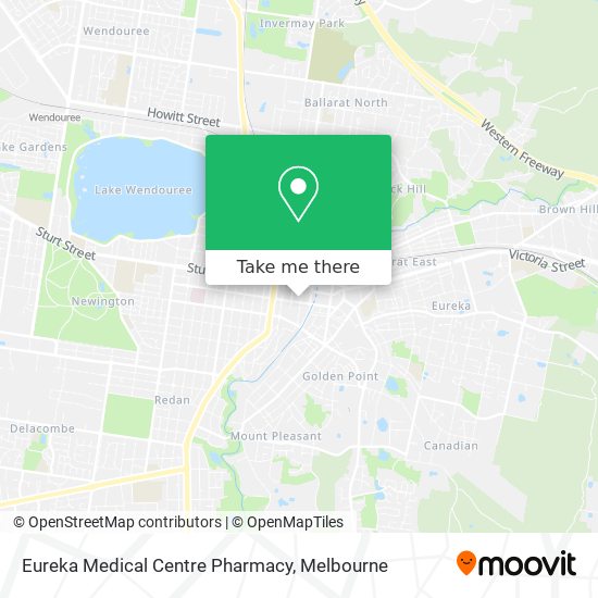 Eureka Medical Centre Pharmacy map