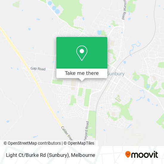 Light Ct/Burke Rd (Sunbury) map