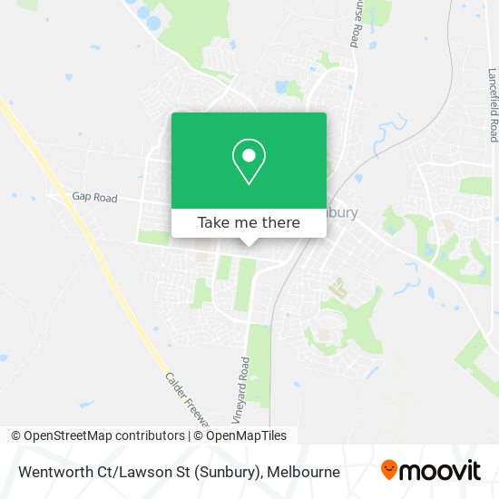 Wentworth Ct / Lawson St (Sunbury) map