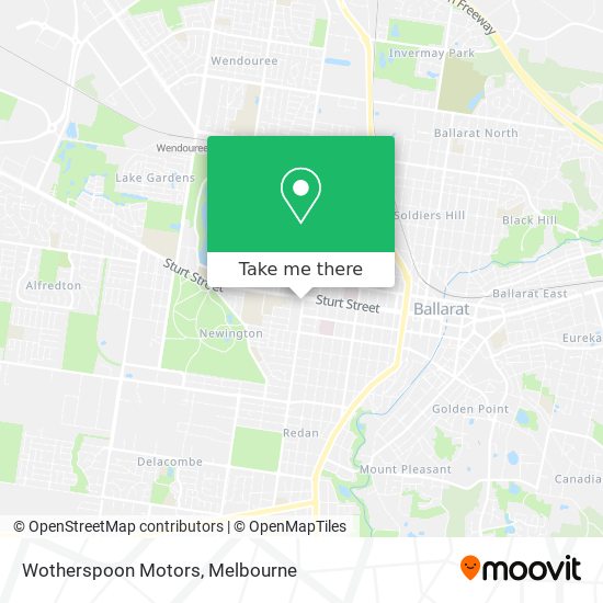 Wotherspoon Motors map