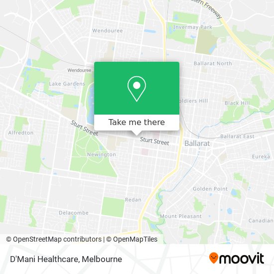 D'Mani Healthcare map