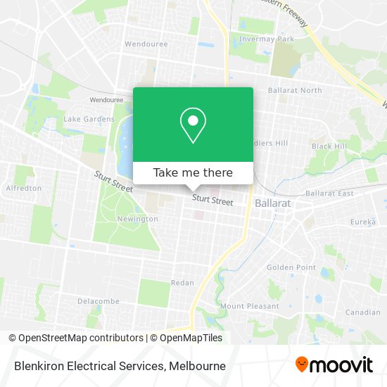 Blenkiron Electrical Services map