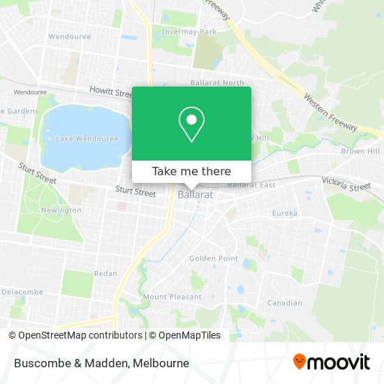 Buscombe & Madden map