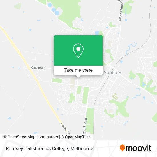 Romsey Calisthenics College map