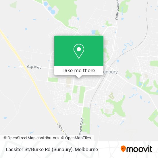 Lassiter St/Burke Rd (Sunbury) map