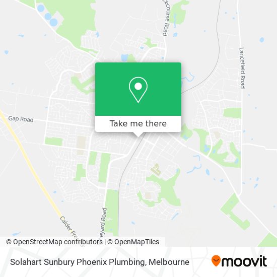 Solahart Sunbury Phoenix Plumbing map