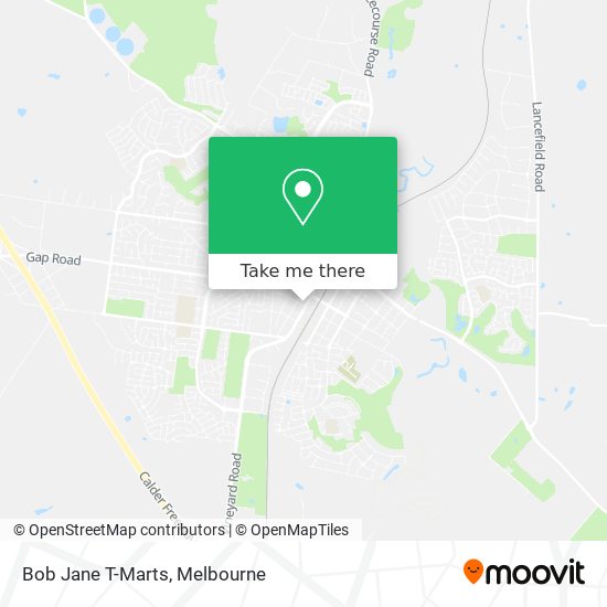 Bob Jane T-Marts map