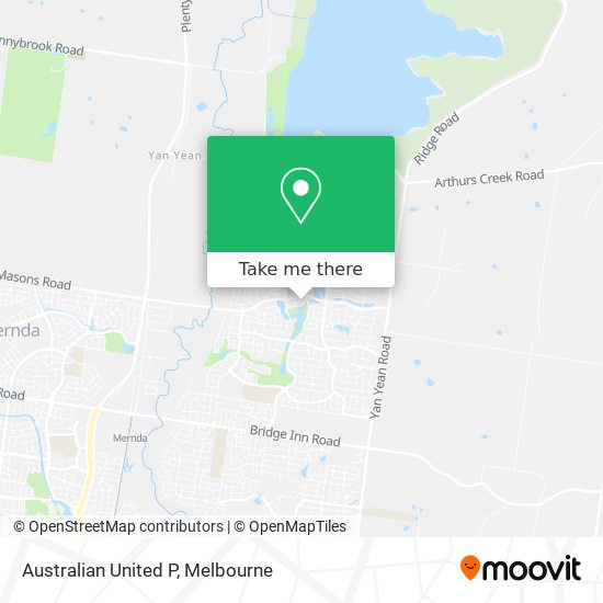 Australian United P map