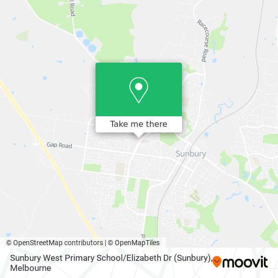Mapa Sunbury West Primary School / Elizabeth Dr
