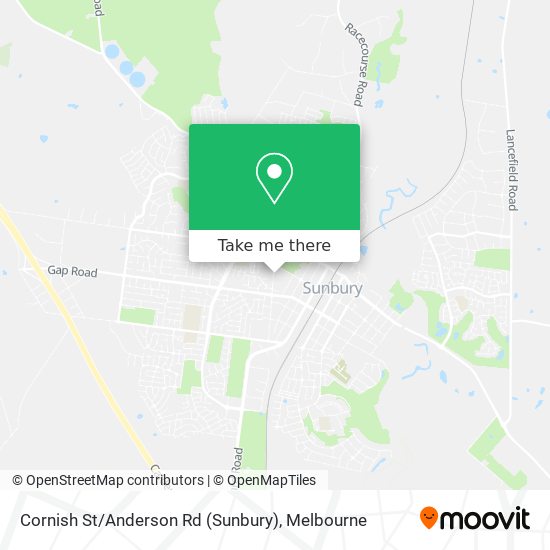 Cornish St / Anderson Rd (Sunbury) map