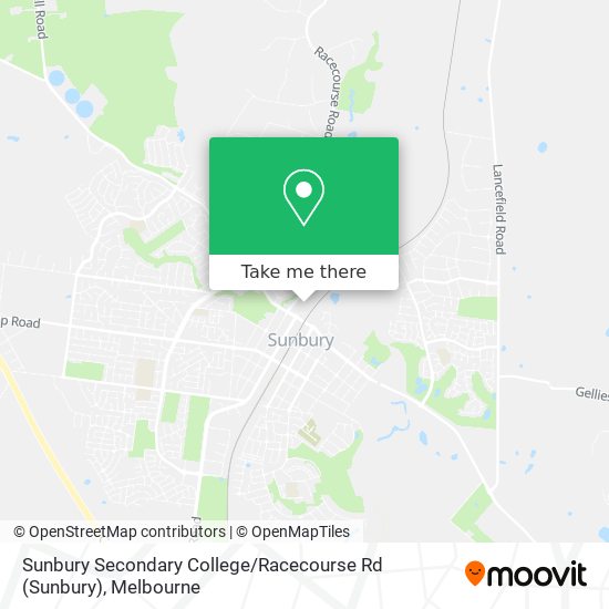 Sunbury Secondary College / Racecourse Rd map