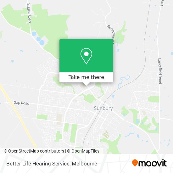 Better Life Hearing Service map