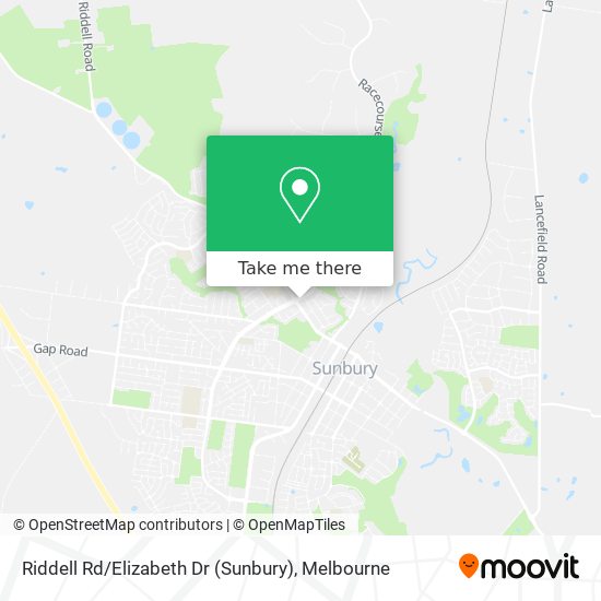 Mapa Riddell Rd / Elizabeth Dr (Sunbury)