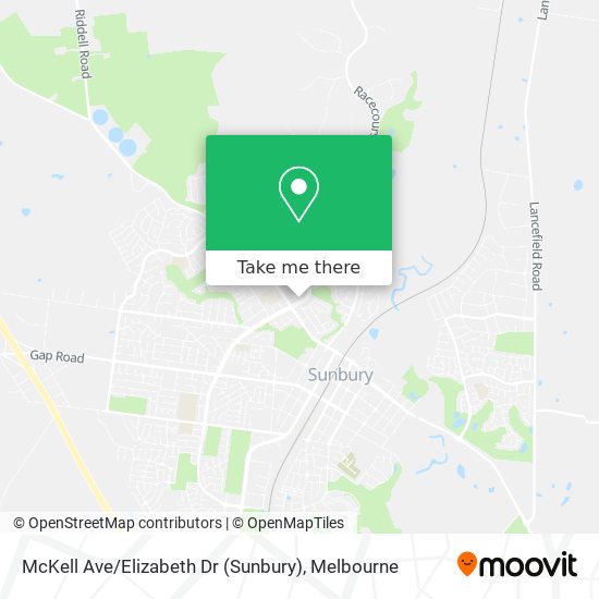 McKell Ave / Elizabeth Dr (Sunbury) map