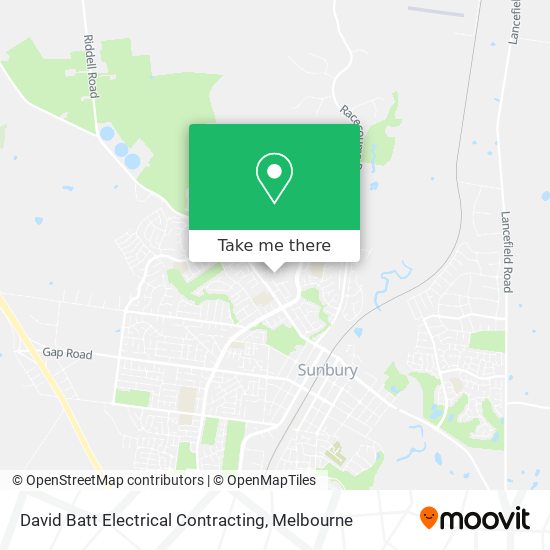 David Batt Electrical Contracting map