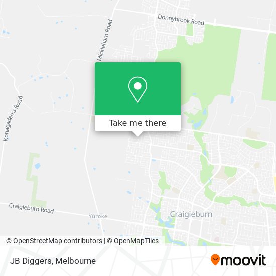 JB Diggers map